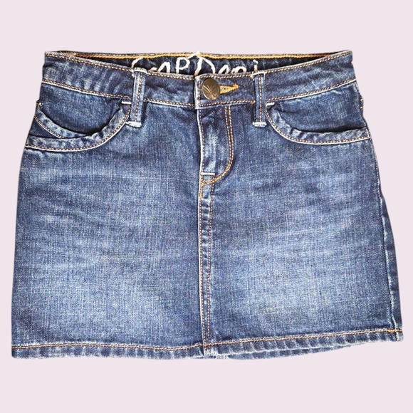 GAP Kids Denim Skirt Size 7 - Picture 1 of 3